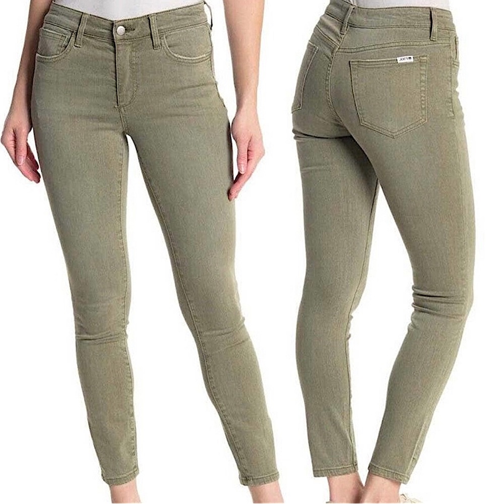 Joe’s Jeans Green Skinny Ankle Jeans